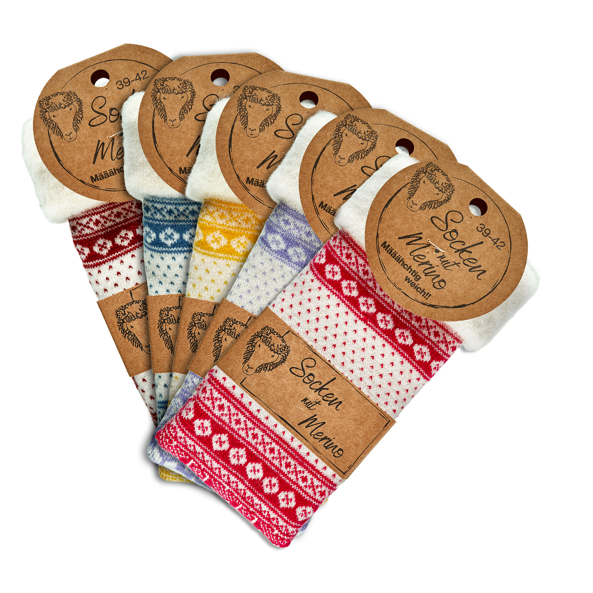 Merino Home-Socks ABS * 2er-Bdl