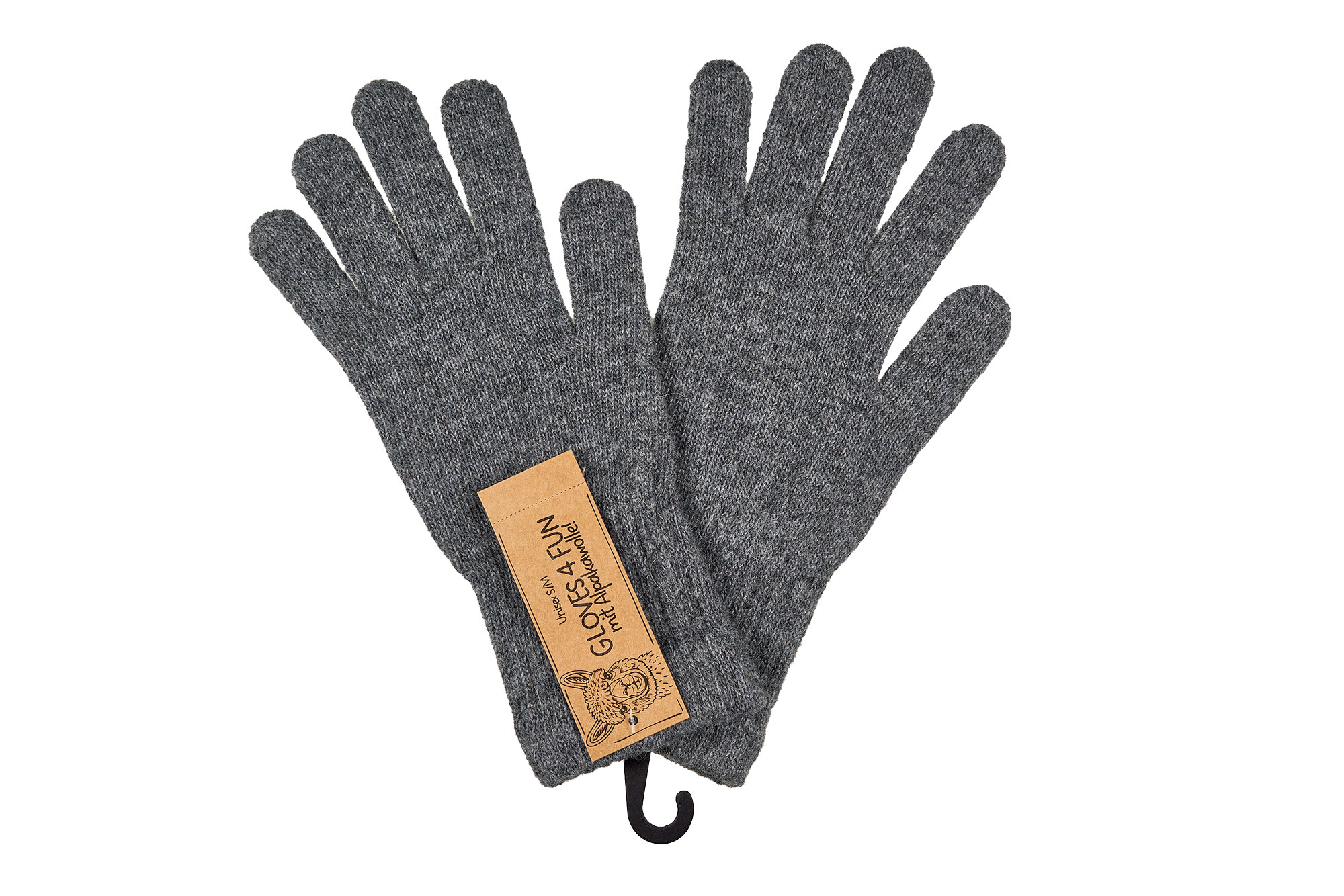 Handschuhe mit Wolle und Alpakawolle