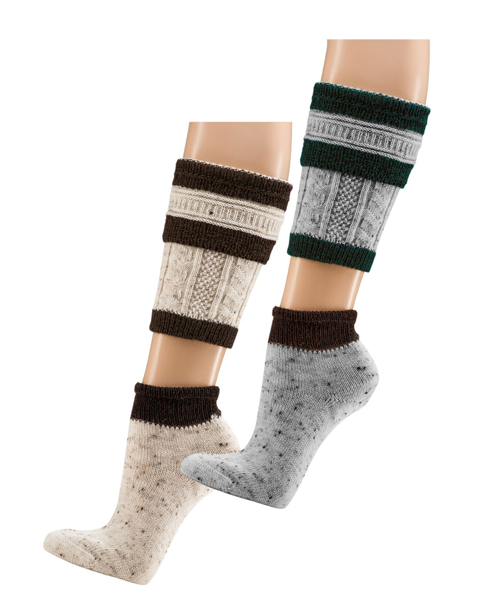 Loferl, 2tlg. = Socken + Wadenwärmer