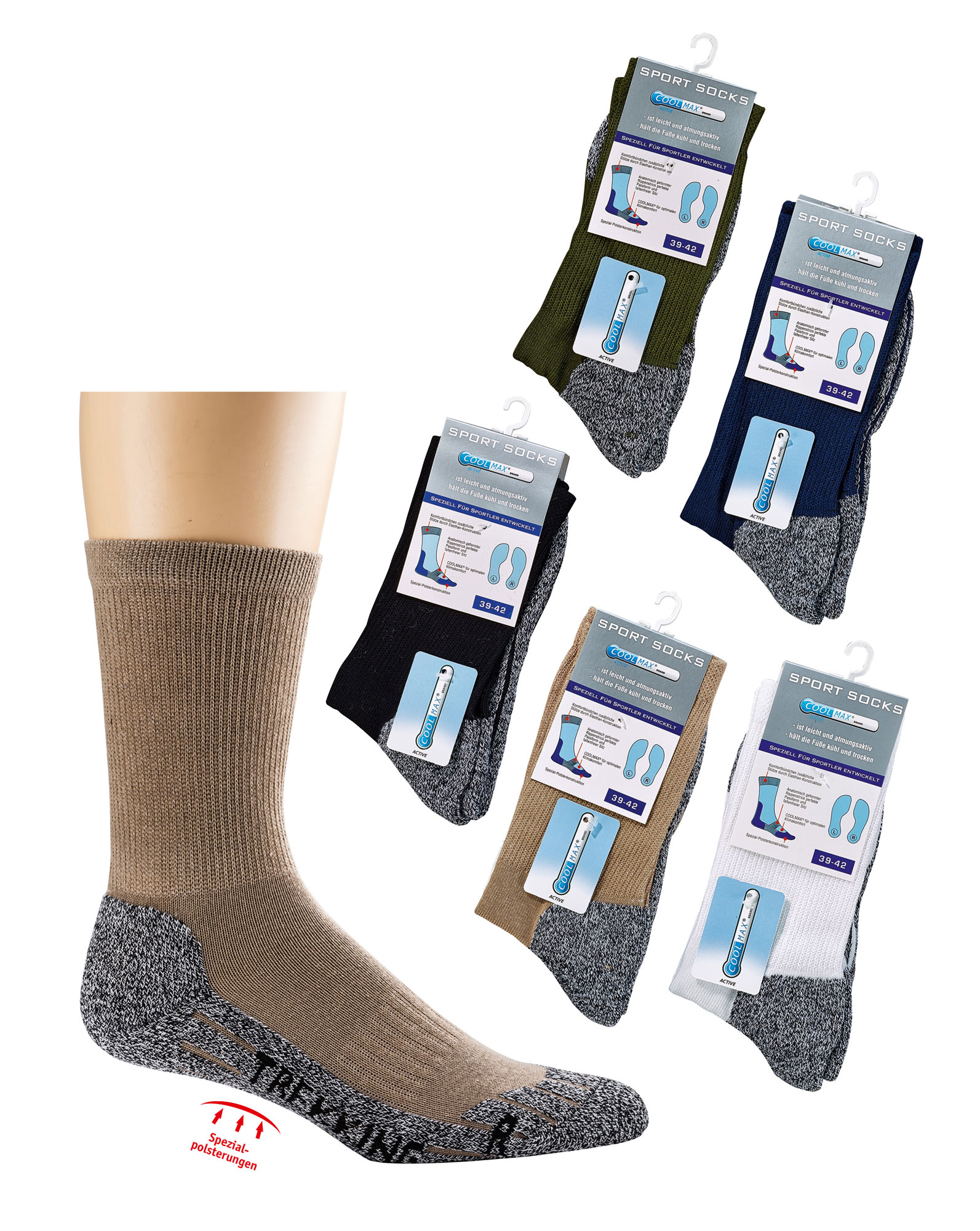 COOLMAX® Trekking-Socken