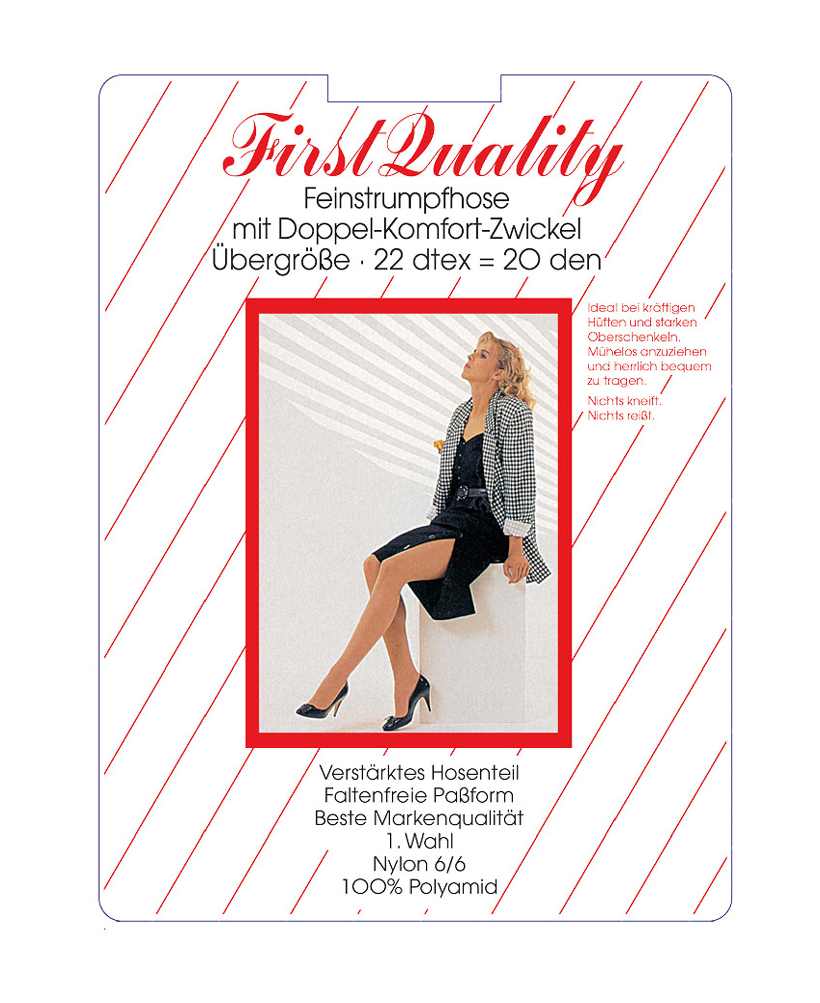 XL-Feinstrumpfhose "Classic/20 DEN" * 2er-Bündel