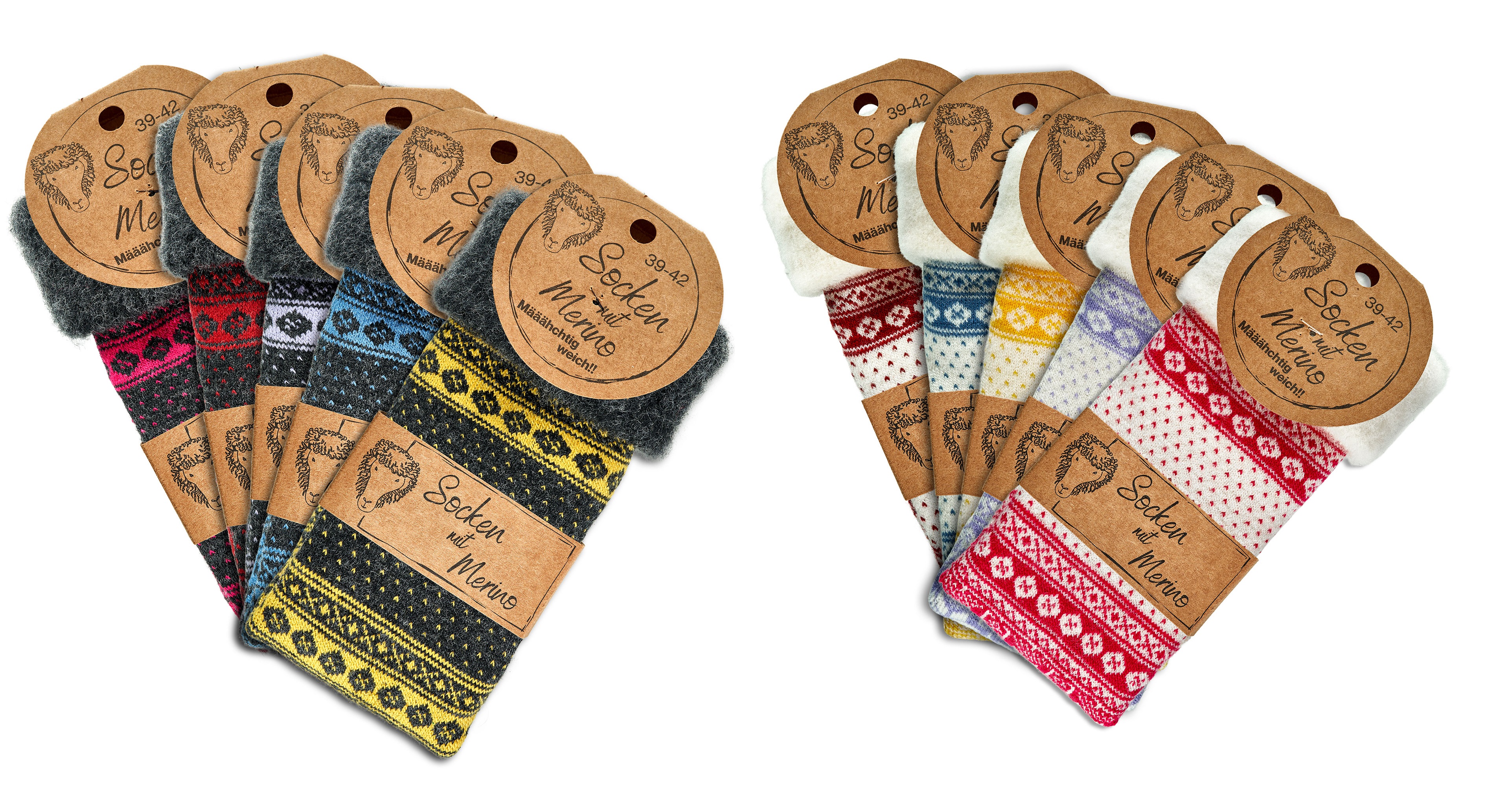 Merino Home-Socks ABS * 2er-Bdl